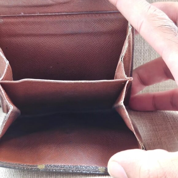 Louis Vuitton Card Holder Monogram Elise Trifold Wallet Made in Frane Read Desc - Picture 9 of 13